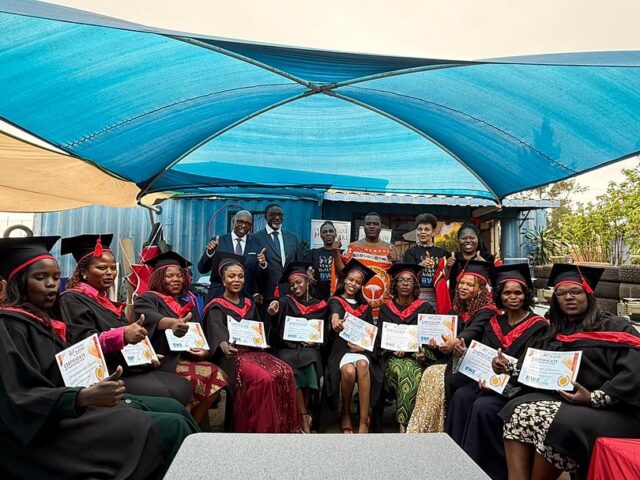 Vukani BoMake celebrated the graduation of a cohort of 10 women from the Motjane Inkhundla who completed a 3-month capacitation on sewing. The women were taught how to sew using waste materials. This fell in line with the day of the graduation - October 15 which is the International Day of Rural Women. Under the theme celebrations women building climate resilience.

The event was graced by the Honourable Minister of Tinkhundla and the MP of Motjane who brought these wonderful ladies to be capacitated by Vukani BoMake.