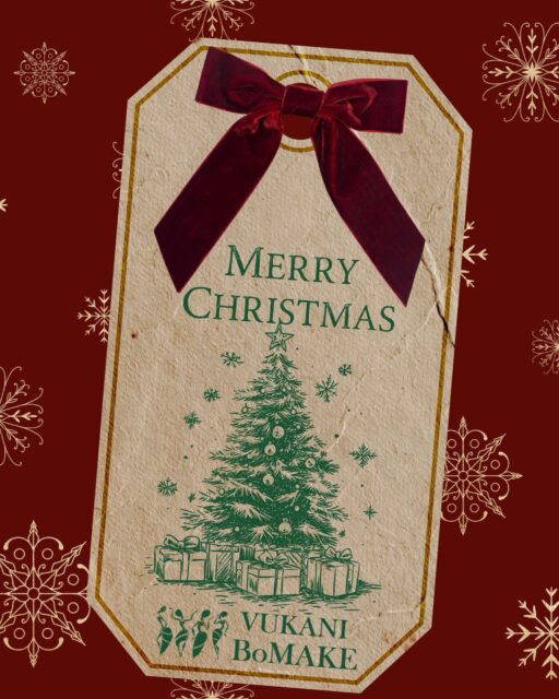 Wishing you a Christmas filled with warmth, kindness, and meaning.
Thank you for supporting a journey of empowerment, creativity, and impact.
From all of us at Vukani BoMake — Merry Christmas.