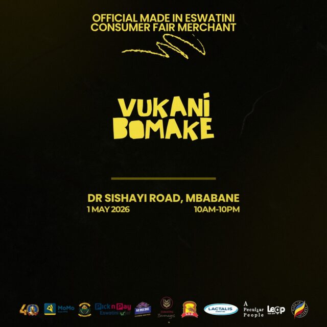 We’re officially in!

Vukani BoMake is honoured and proud to be a confirmed merchant once again at this year's Consumer Fair to be held on the 1st of May.

Come visit our stall to see our sustainably made products that breathe new life into discarded materials.

📍 Find us at Dr Sishayi Road, Mbabane
🗓 1 May 2026

Come shop consciously. Come, support women-made crafts.

See you all there!

#VukaniBoMake #ConsumerFair2026 #SustainableFashion #WomenInBusiness