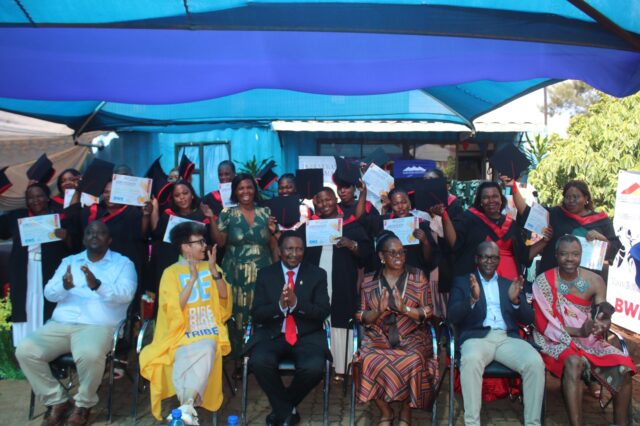 ✨ Graduation Milestone ✨

Today, Vukani BoMake proudly celebrated the graduation of a cohort of 15 individuals: 14 women and 1 man, aged 22 to 58, from the Luyengweni Constituency.

Over the past three months, the graduates were capacitated with sewing skills and trained in the utilisation of waste fabric as a tool for income generation, environmental sustainability, and a pathway out of impoverishment.

The celebration was graced by Umntfwanenkhosi Chief Lembelele of Luyengweni, whose commitment to the empowerment of his people made this opportunity possible, and Mr. E. Nathi Dlamini, CEO of Business Eswatini, representing the private sector.

Today, we celebrated skills, sustainability, and the power of opportunity in the transformation of lives.

Congratulations to our graduates ! May you soar high